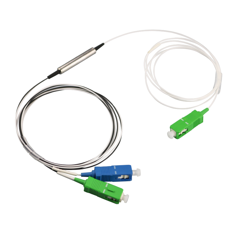 保偏微光学波片型波分复用器