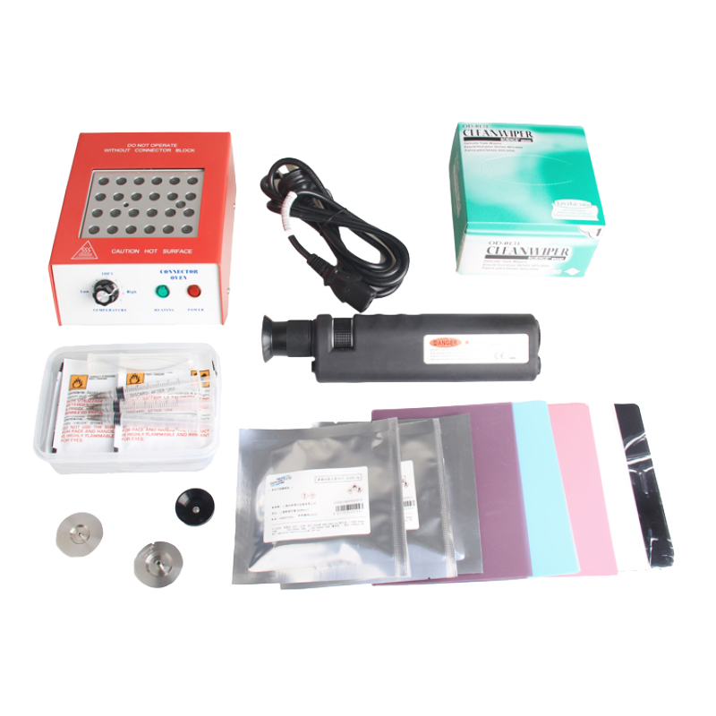 专业型光纤连接器研磨端接工具箱