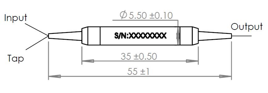 1×2(2×2)双轴工作保偏光纤耦合器